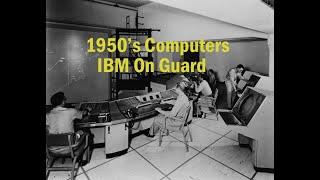 IBM On Guard - 1956  1950s Computers Original Footage