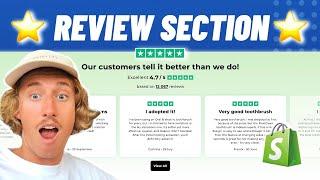 Show Selected Trustpilot Reviews In Shopify 2024 | No Code Tutorial