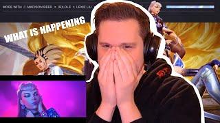 GAMER REACTS to K/DA 'MORE' ft Madison Beer, (G)I-DLE, Lexie Liu, Jaira Burns, Seraphine