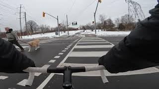 Christmas Day Bike Ride | All-City Big Block Fixed Gear | Toronto