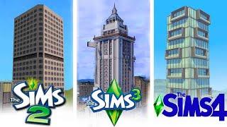  Apartments  Sims 2 vs Sims 3 vs Sims 4