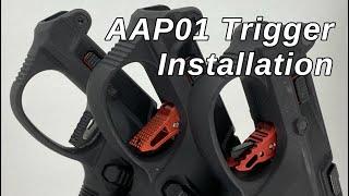 [AAP01] AAP01 Adjustable Trigger Upgrade Installation Guide and Trigger Group Disassembly