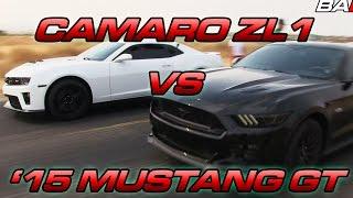 ZL1 Camaro vs '15 Mustang GT