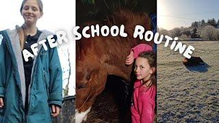 After school routine with Charlie ( winter edition ️)