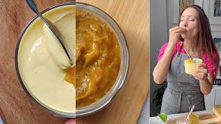 Healthy 3-Ingredient Mango Mousse | 2 Easy and Delicious Recipes