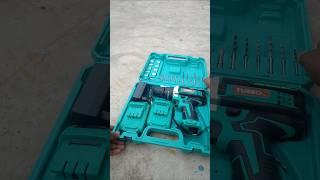 Turbo cordless drill machine unboxing #tools #drillingmachine #gadgets #unboxing