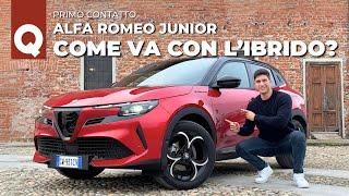 La prima PROVA della ALFA ROMEO JUNIOR IBRIDA (da 29.900€) | 136 cv e cambio automatico