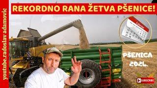 KAKO JE POČELA REKORDNO RANA ŽETVA PŠENICE 2024? ;HOW DID THE RECORD EARLY WHEAT HARVEST BEGIN?