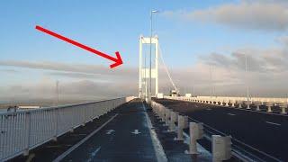 Walk #42 Crossing the Severn Bridge (4K)