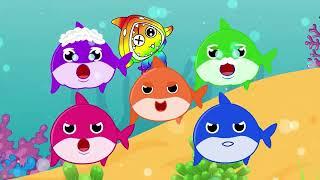 Baby Shark Song | Kids songs with lyrics | Rainbow Friends - HahaSong