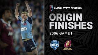 From pub to Origin folklore, the Brett Finch story | Game 1, 2006 | Classic Origin Finishes | NRL
