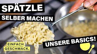 SPÄTZLETEIG selber machen | einfachgeschmack