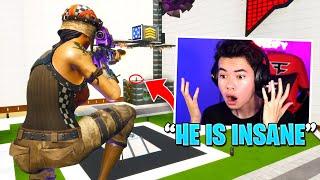 Reacting to the CRAZIEST creative trickshots on my course... (crazy)