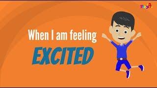 When i am feeling excited | Feeling and Emotion Management by BabyA Nursery Channel