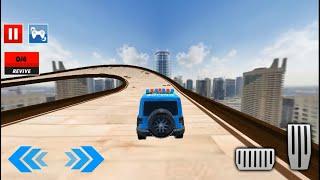 Police Car Stunts Game Police Car Mega Ramp Car Racing Gameplay 6