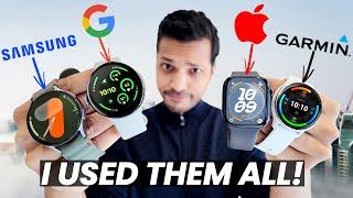 Apple Watch vs Garmin vs Galaxy Watch vs Pixel Watch: One is BEST!