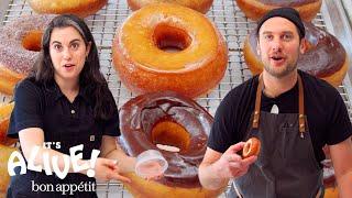 Brad and Claire Make Doughnuts Part 3: Redemption | It's Alive | Bon Appétit