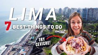 ONE DAY IN LIMA TRAVEL GUIDE (PERUVIAN FOOD, MIRAFLORES, KENNEDY PARK) // PERU TRAVEL VLOG