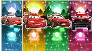 McQueen Car All Video Megamix Lighting McQueen EaterMcQueen Red Car  Tiles Hop EDM Rush Gameplay