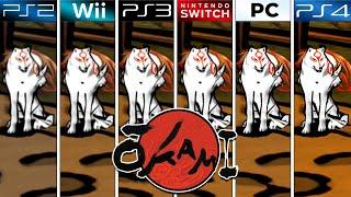 Ōkami (2006) PS2 vs Wii vs PS3 vs Switch vs PC vs PS4 (Graphics Comparison)