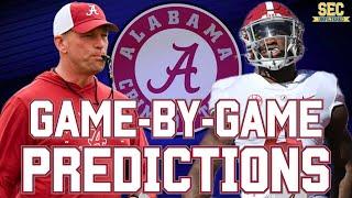 GAME BY GAME PREDICTIONS For Alabama Football This Season