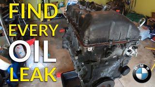 How To Find Every Oil Leak On Your Car - BMW N52 Engine
