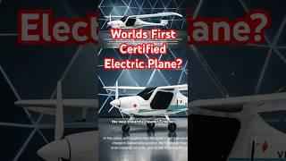 Worlds First Certified Electric Plane? #ElectricPlane #tesla #electric #electricvehicle