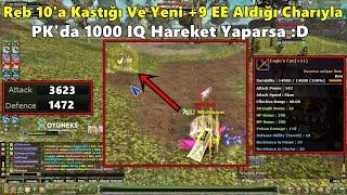 Milchman - Reb 10'a Kastığı Ve Yeni Aldığı EE +9 İle | PK'da 1000 IQ Hareket Yaparsa! Knight Online