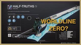 Destiny 2: Half-Truths — Worldline Zero...in disguise.