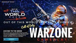 Call of Duty Warzone Gameplay - Season 4 Reloaded Out of This World Skin Pack Preview