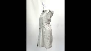 S'MaxMara, Stone SLess Belted Vest Coat, Size US12GB14, $179