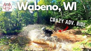 Awesome Dual-Sport Riding in Wabeno, WI