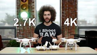 DJI Phantom 3 Professional VS Standard