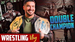 Wrestling Vlog • Ethan Page Becomes DOUBLE CHAMPION + HUGE ANNOUNCEMENT!