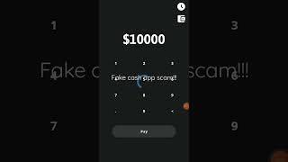 Fake cash app scam don't trust people!!