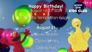 August 16-31, 2024 Birthday Buddies  PBS Kids