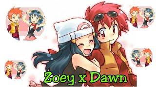 Zoey x Dawn Pokémon Diamante y Perla