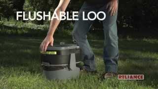 Reliance Products Flushable Loo Demo - see note