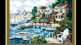 Схемы вышивки крестом девушки.