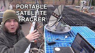 Automatically Tracking L-Band Satellites With Hacked TV Dish & 3-D Printed Helicone Antenna