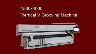 RGHK 1500x4000 Vertical CNC V Grooving Machine for Sale - Artizono