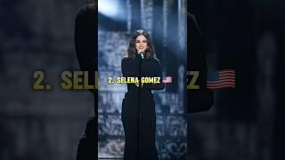 Most Popular Singers In The World #selenagomez #singer #music #trending #viralvideo #youtubeshorts