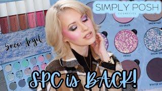 NEW SIMPLY POSH COSMETICS SNOW ANGEL COLLECTION REVIEW + 2 LOOKS