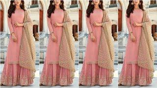 आजकल ऐसे पार्टी wear सूट काफी फैशन मेहै Latest party wear suit design ideas 2024/#New #punjabi #suit