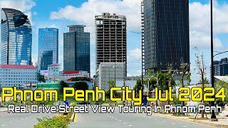 Amazing Phnom Penh City Capital Of Cambodia 1st July 2024