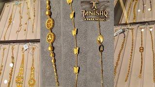 Tanishq Light Weight Daily Wear 22KT Gold Bracelet Collection️