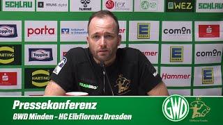 Pressekonferenz GWD Minden - HC Elbflorenz Dresden | 15.12.2024