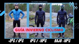 La GUÍA + COMPLETA de ROPA CICLISMO para el INVIERNO | +5ºC a -20ºC