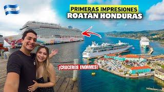 Nuestra PRIMERA VEZ en ROATÁN HONDURAS  ¿Vale la pena? 