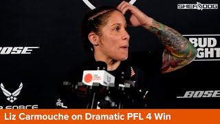 PFL 4: Liz Carmouche Discusses Last-Second Win, Her Place in All-Time Rankings